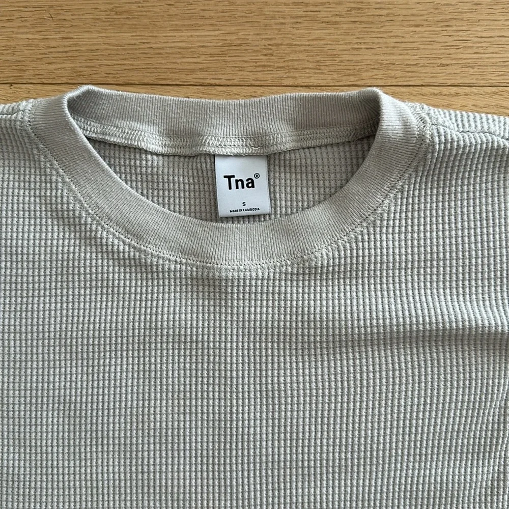 Sunday Best Waffle top Aritzia - Picture 2 of 2